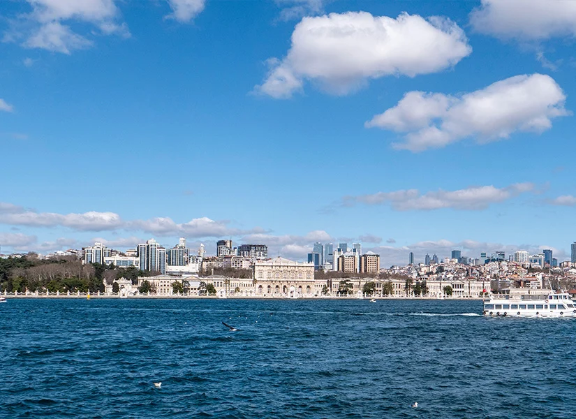Beşiktaş boğaz manzarası